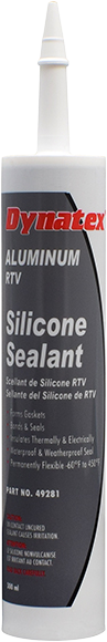 Industrial Grade Silicone Sealant - Aluminum