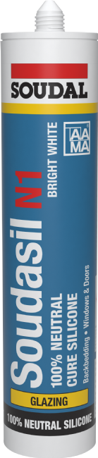 Soudal mastic silicone universel 290ml noir